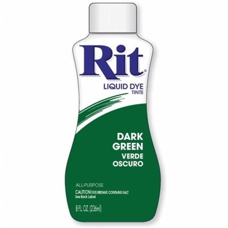 RIT DYE Rit Dye 12997 Rit Dye Liquid 8 Ounces-Dark Green 12997